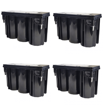 Dual-Lite N4X14 6V 8Ah Battery Set with F2 Terminals