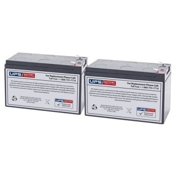 EMAD 400 Watt Concrete Carver Electric Skateboard (2) 12V 9Ah Replacement Batteries