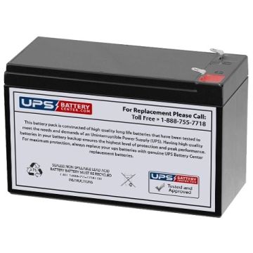Embassy Crown 12V 7.5Ah 12CE7.5 Battery with F1 Terminals