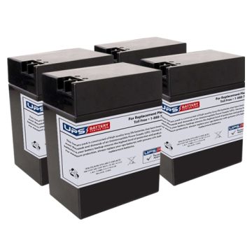 002097 - Emergi-Lite/Kaufel 6V 13Ah Replacement Batteries