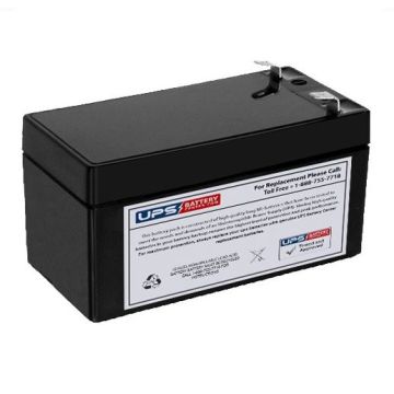 EMERGI-LITE 12V 1.3Ah 12V1 Battery with F1 Terminals