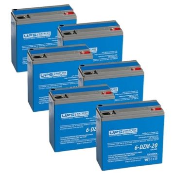 Fun E-Cycle Mobility Scooter Q-71 72V 20Ah Battery Set