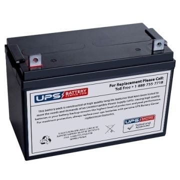 Koyama 12V 100Ah NP100-12 Replacement Battery with NB Terminals