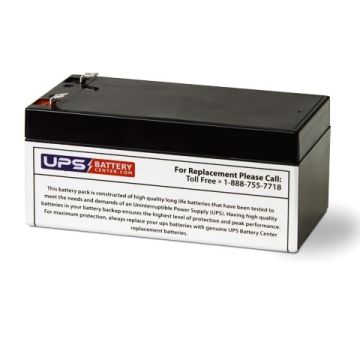 Koyama 12V 3.2Ah NP3.3-12 Replacement Battery with F2 Terminals