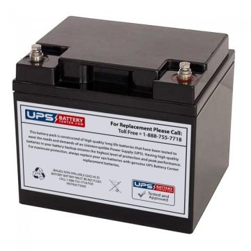 Koyama 12V 45Ah NP38-12 Replacement Battery with F11 Terminals