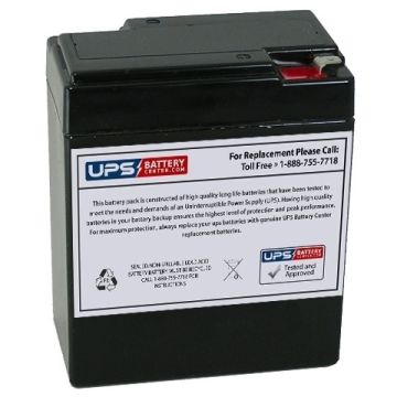 Koyama NP8.5-6 6V 8.5Ah Battery with F1 Terminals