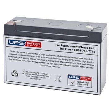 Narada 3-FM-10 6V 10Ah Battery with F1 Terminals