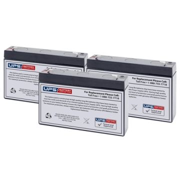 Panasonic LC-P067R2P Compatible Battery Set