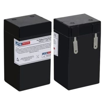 PowerSonic 6V 2.3Ah PS-621 Replacement Battery with Tab Terminals