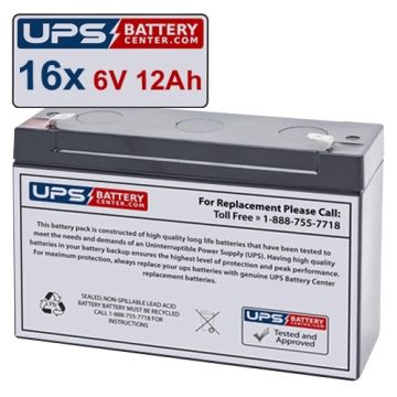 Powerware PW5119-3000 RM Compatible Replacement Battery Set