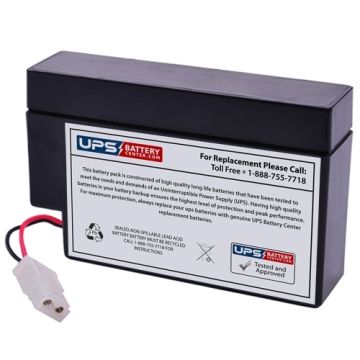 Critikon Dinamap 9500XL 12V 2.8Ah Compatible Battery