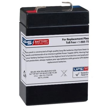 TN Power 6V 2.8Ah TN6-2.8 Replacement Battery with F1 Terminals