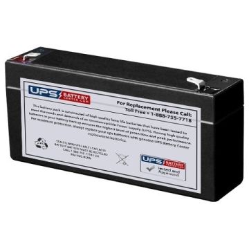 TN Power 6V 3.5Ah TN6-3.2 Replacement Battery with F1 Terminals