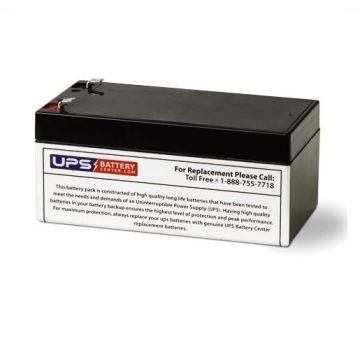 Ultramax 12V 3.2Ah NP3.3-12 Replacement Battery with F1 Terminals