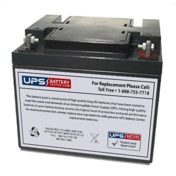 Ultramax 12V 45Ah NPG50-12 Replacement Battery with F6 Terminals