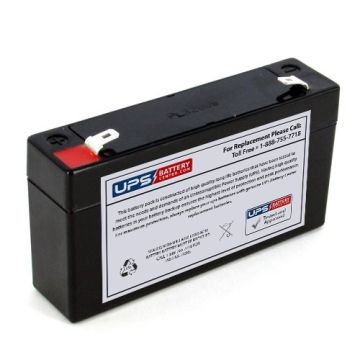Werker WKA6-1.2F 6V 1.2Ah Battery with F1 Terminals