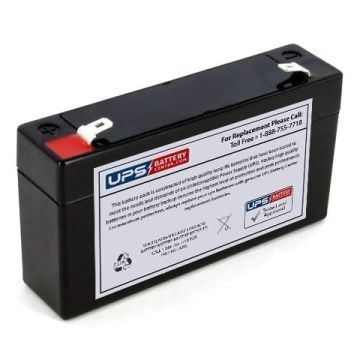 XYC 6V 1.3Ah XT613 Battery with F1 Terminals