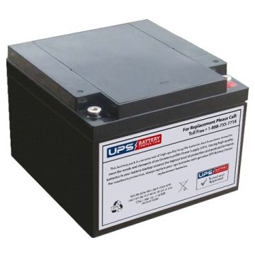 Yuasa 12V 24Ah NP24-12I Battery with M5 Insert Terminals